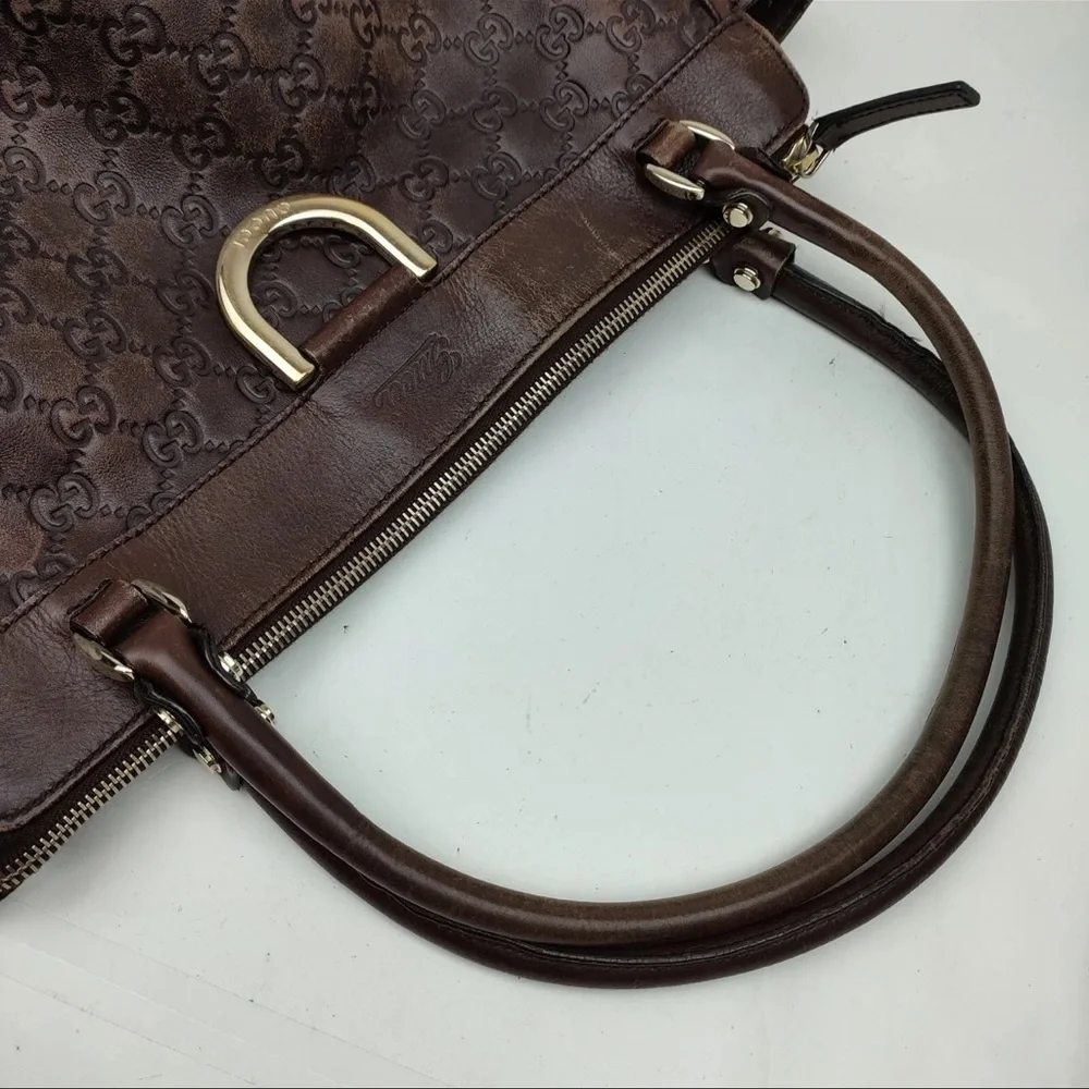 Gucci Brown Shoulder Bag - Picture 4 of 10